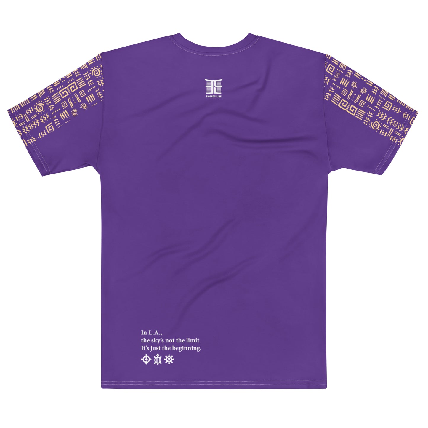 Emonds Line LA Cotton Crew Tee — front view streetwear t-shirt