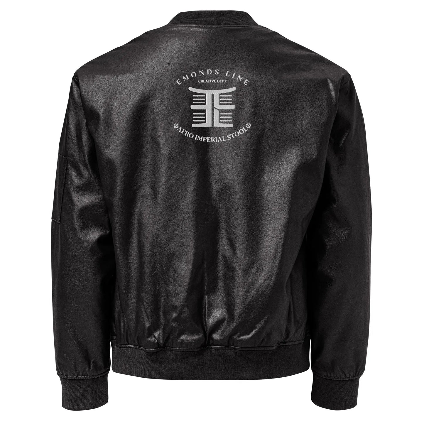 Emonds Line Rebel Bomber Jacket — back view