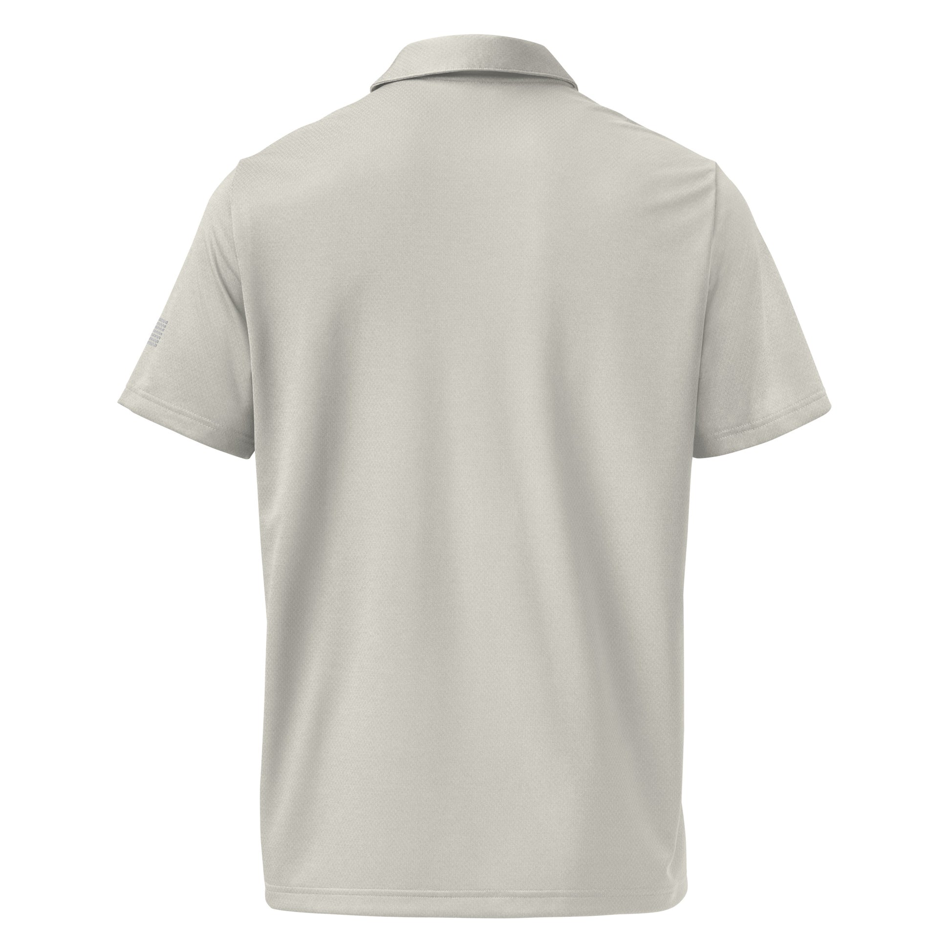Emonds Line Space Dye Polo Collegiate Navy — back view