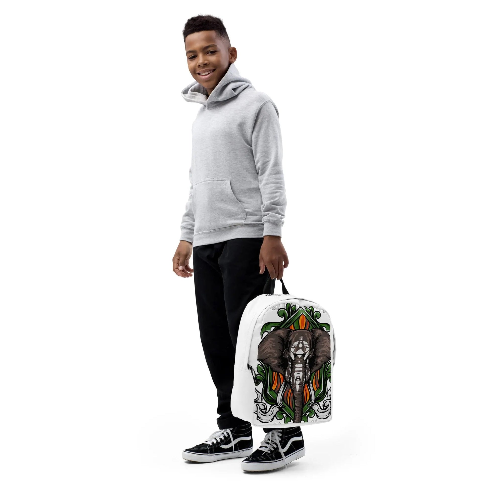 Emonds Line Mini Backpack — open view