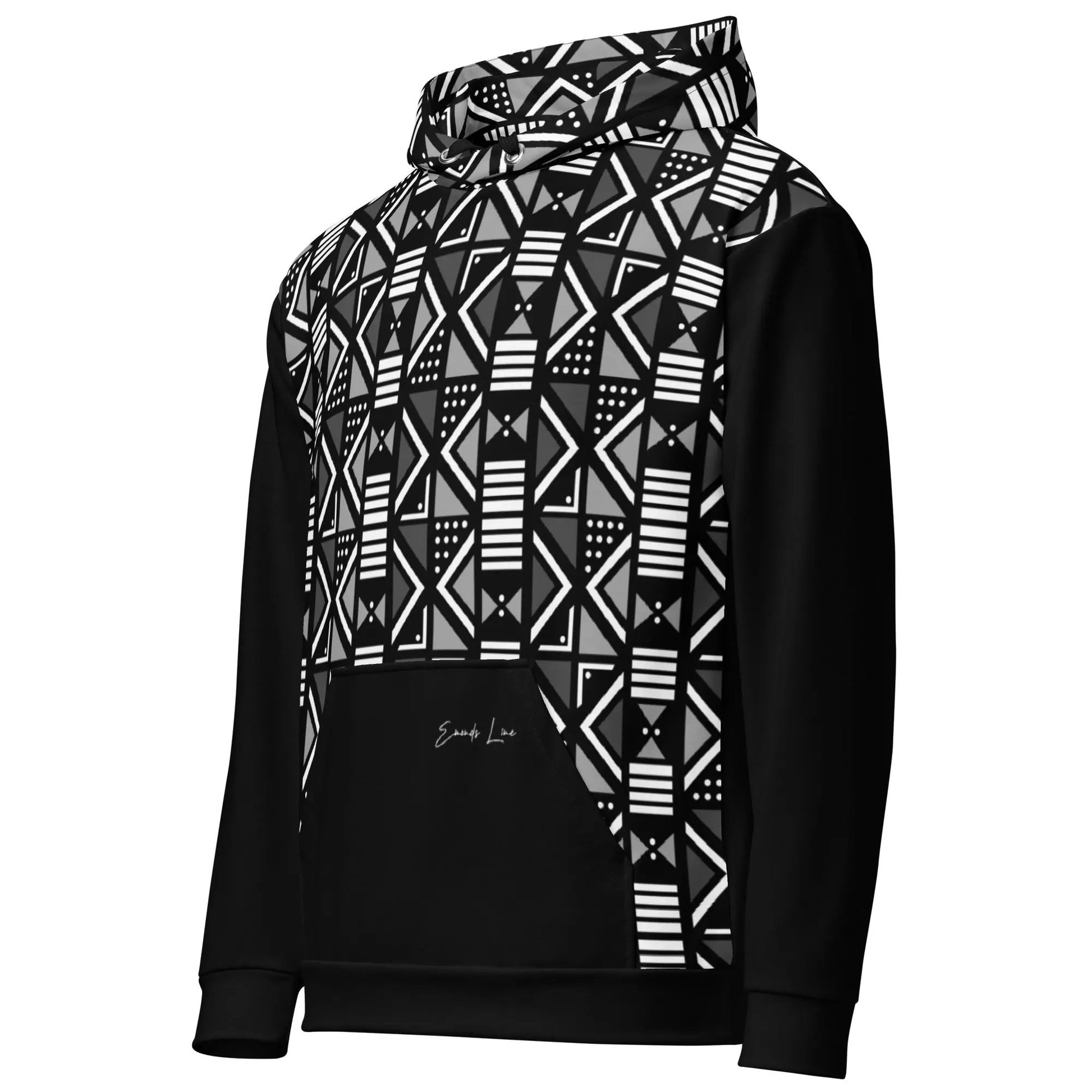 Emonds Line Akan Hoodie — left front view