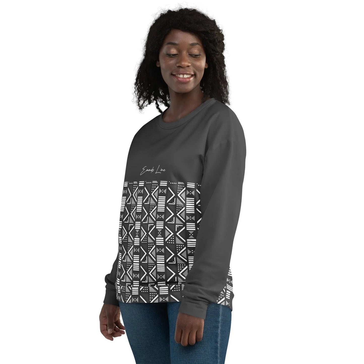Emonds Line Akan Sweatshirt — detail view