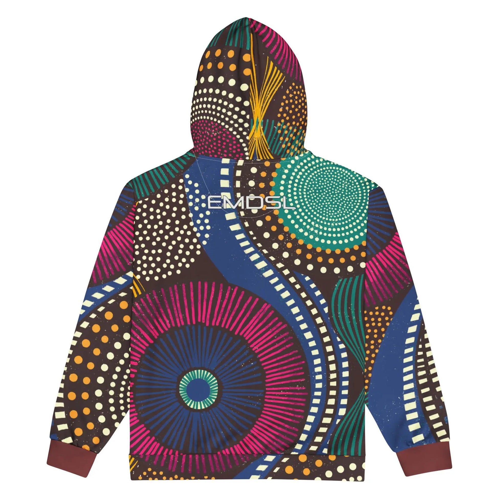 Emonds Line Heritage Zip Hoodie — back view