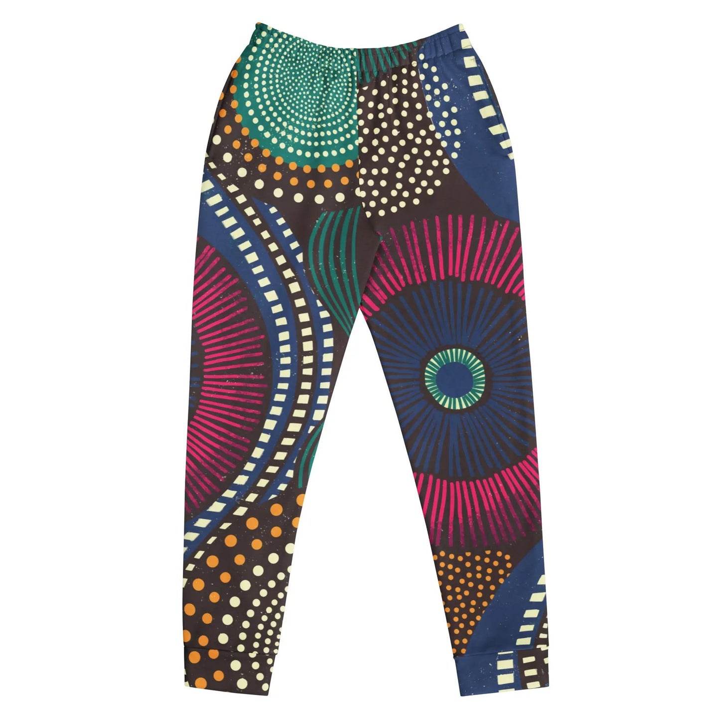 Emonds Line Heritage Joggers Women — front view all-over print recycled women's joggers