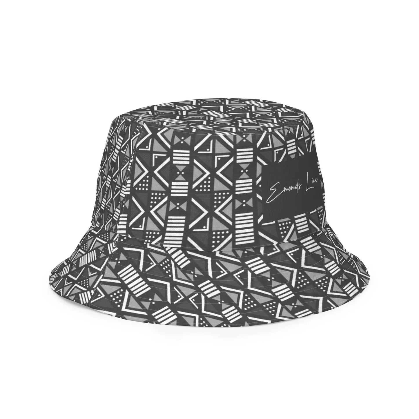 Emonds Line Akan Bucket Hat — right front outside view