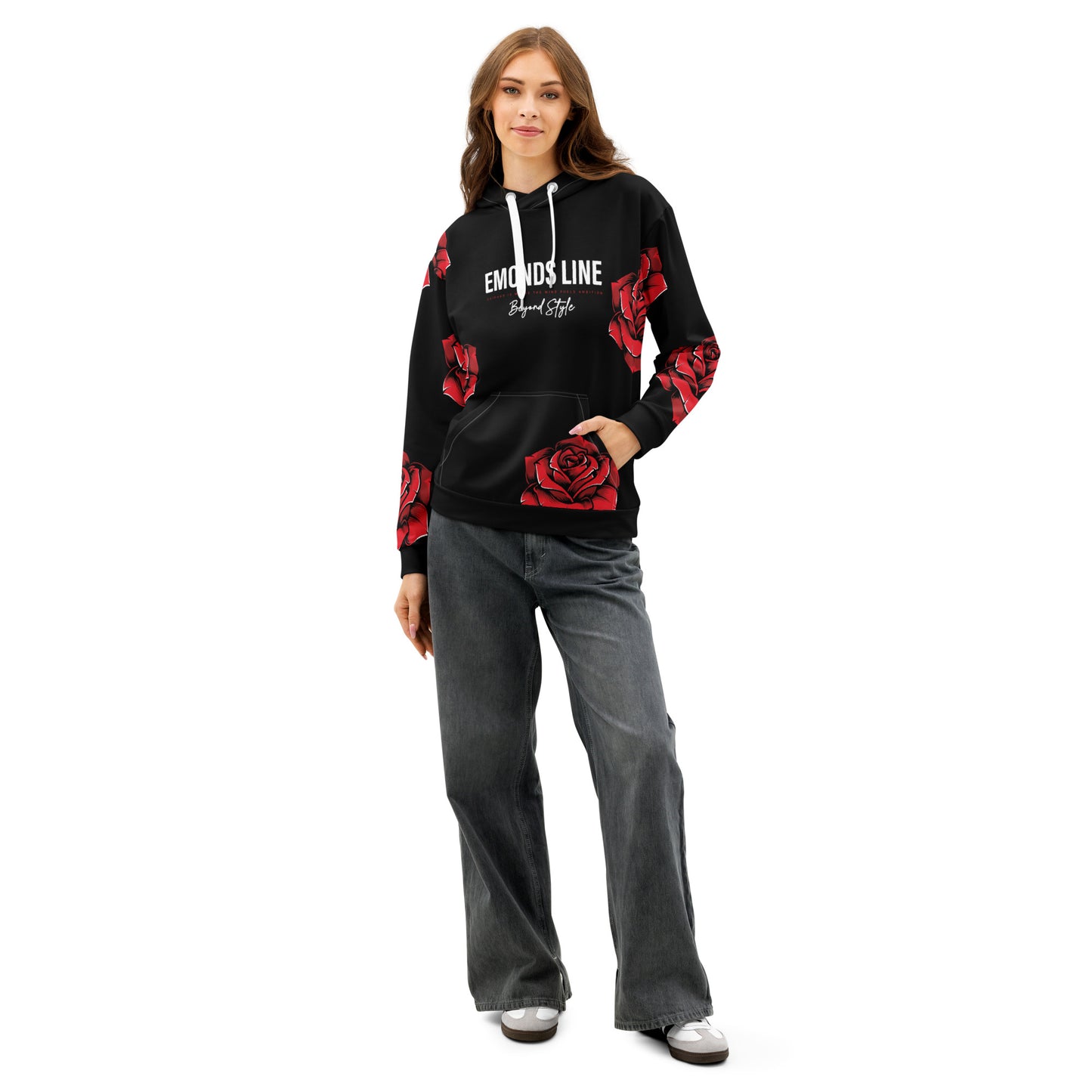 Emonds Line Flo Hoodie Unisex — lifestyle view