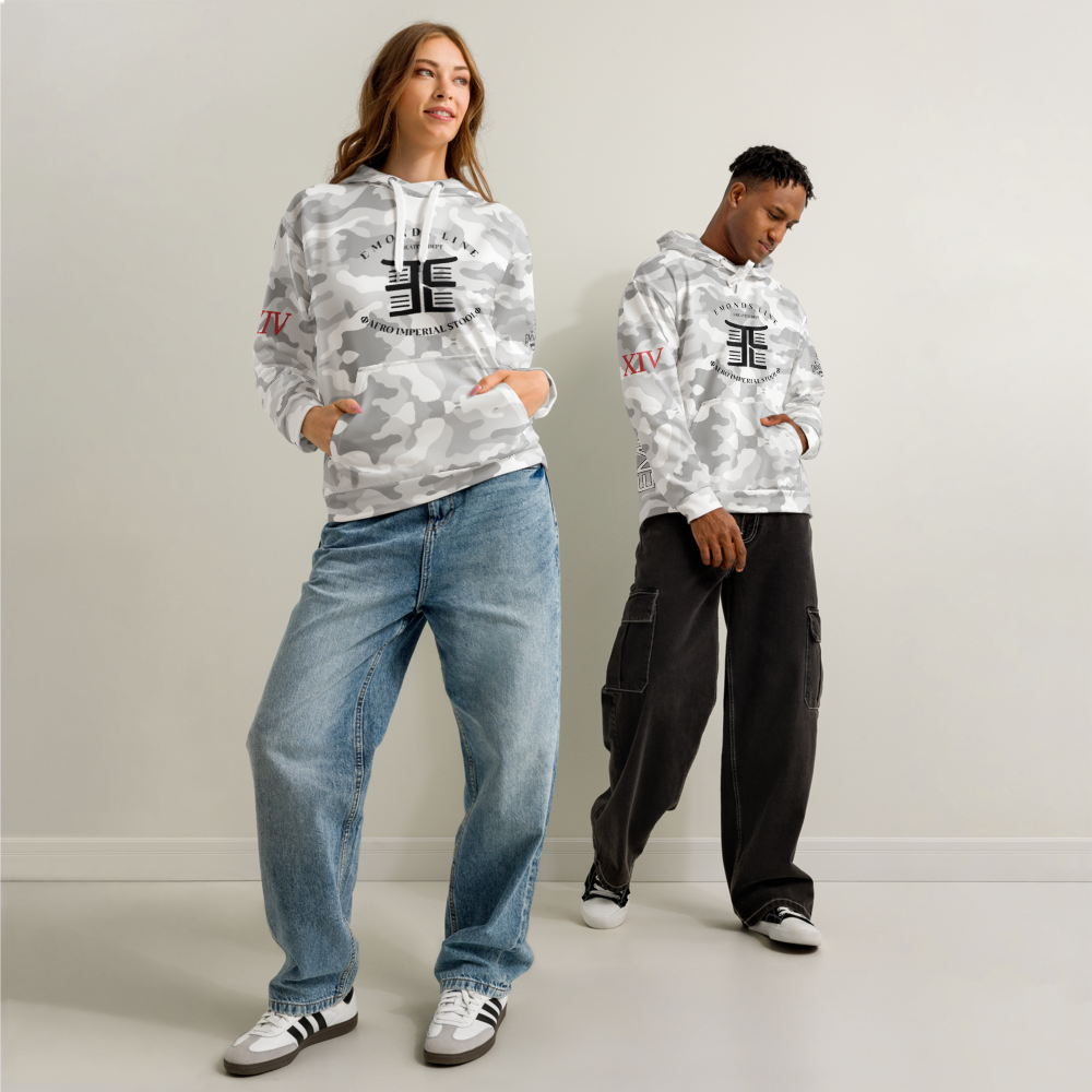 Emonds Line Camo Hoodie — side view