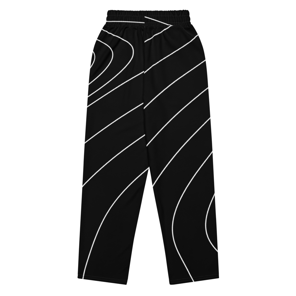 Emonds Line Noir Empire Joggers Wide Leg — side view