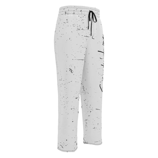 Emonds Line Wide Leg Joggers — front view all-over print unisex joggers