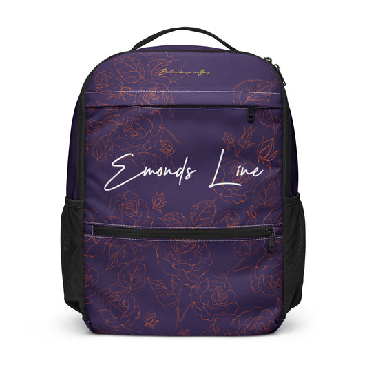 Emonds Line Flo Backpack Unisex — front view streetwear backpack