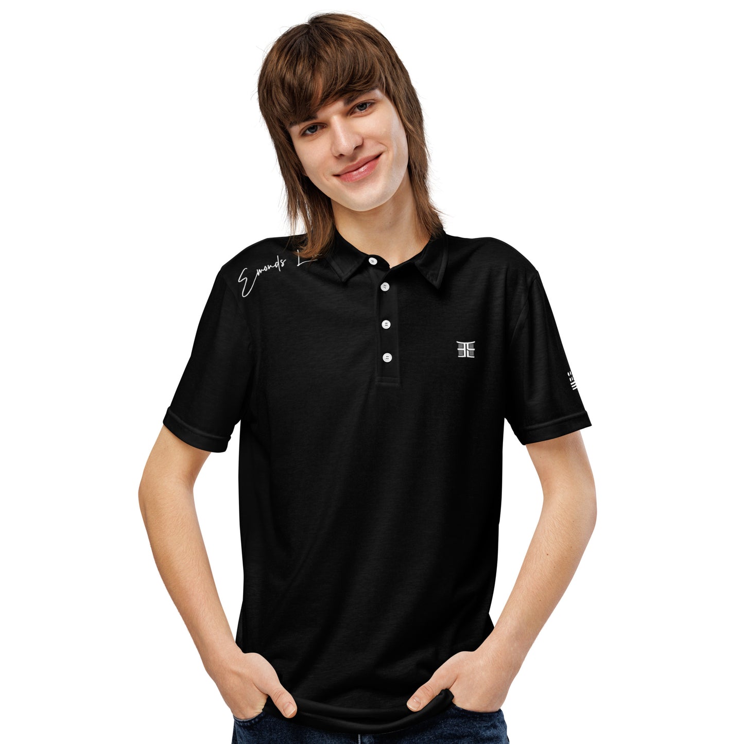 Emonds Line Premium Slim Fit Polo — detail view