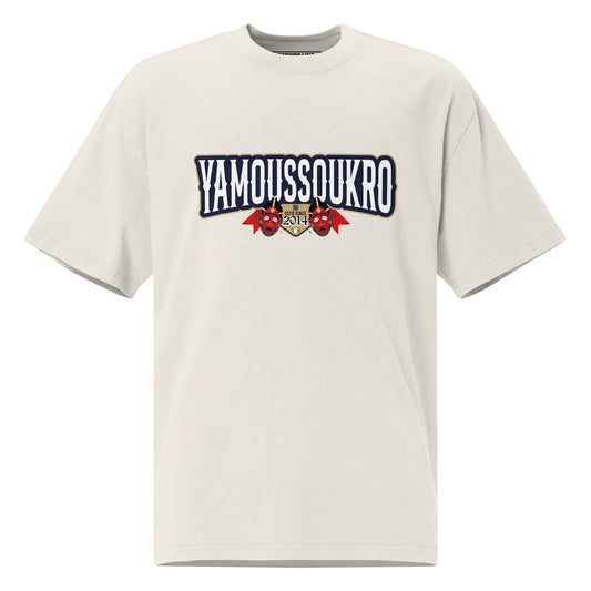 Emonds Line Yakro Tee Unisex — front view oversized streetwear t-shirt