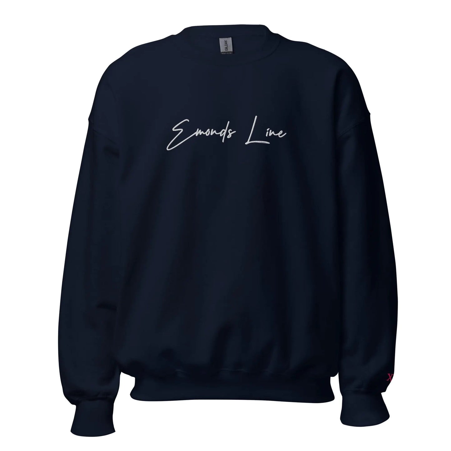 Emonds Line Urban Crewneck Sweatshirt Navy — front view