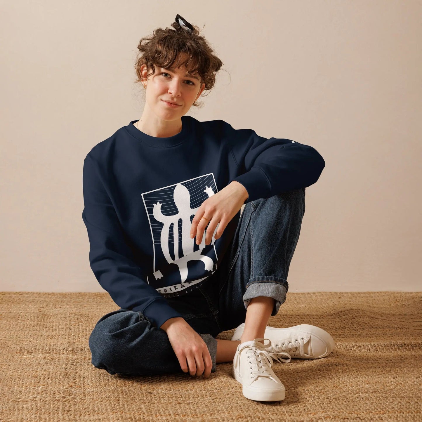 Emonds Line EcoBlend Sweatshirt — lifestyle view