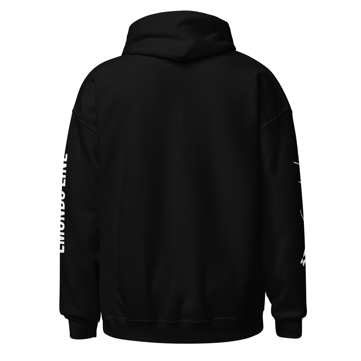 Emonds Line Typographie Hoodie Unisex — back view