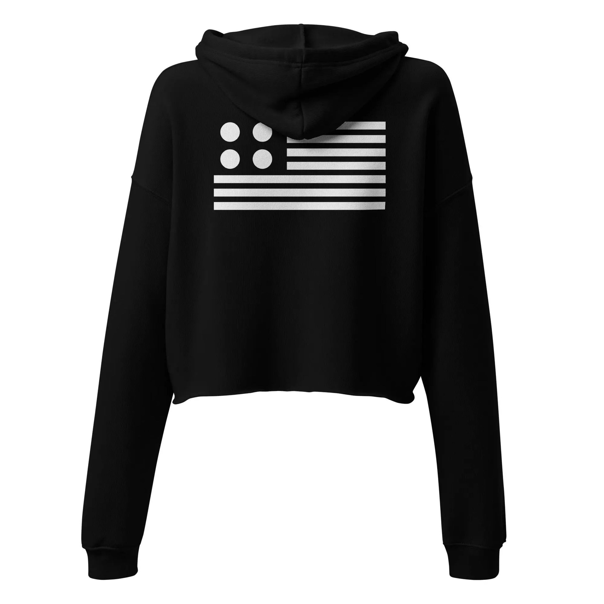 Emonds Line Crop Hoodie Women — lifestyle view