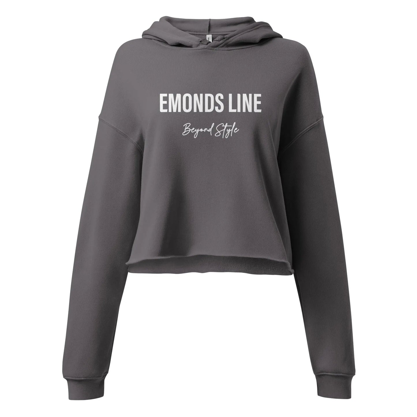 Emonds Line Crop Hoodie Women — side view
